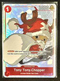 NM ⭐ TONY TONY CHOPPER #6 (ST01-006) ALT ART – GIFT COLLECTION 2023 – ONE PIECE - Image 1