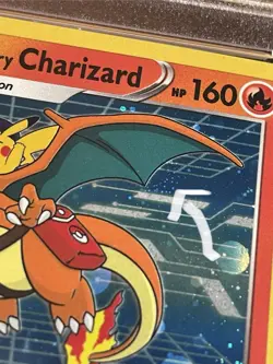 2022 Pokemon Black Star Promos Special Delivery Charizard Holo #SWSH075 PSA 8 - Image 4