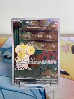 Pokemon TCG Fidough IR 213/198 Scarlet Violet Base Set NM Condition - Image 1