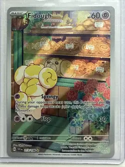 Pokemon TCG - Fidough - Scarlet & Violet - 213/198 - Illustration Rare - Mint - Image 1