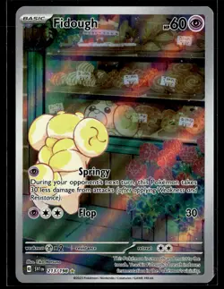 Fidough 213/198 Scarlet & Violet Illustration Rare Pokemon - Image 1