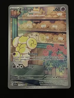 Pokemon Fidough 213/198 SV01 Scarlet & Violet Illustration Rare Holo EN 2023 - Image 1