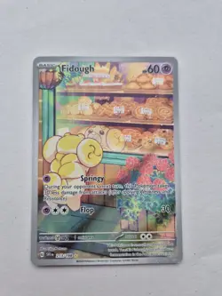 Pokemon Fidough Holo Illustration Rare Card 213/198 Sv01 Scarlet Violet Base Set - Image 1