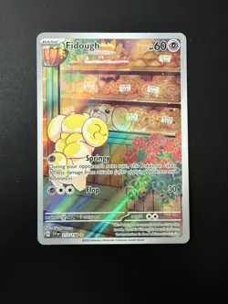 Pokemon Fidough Holo Illustration Rare Card 213/198 Sv01 Scarlet Violet Base Set - Image 1
