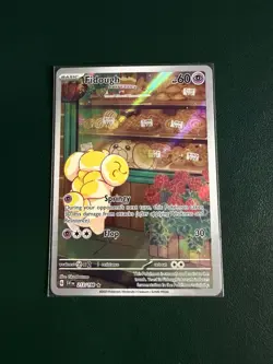 Pokemon Fidough Scarlet & Violet Holo Card 213/198 Illustration Rare - Image 1