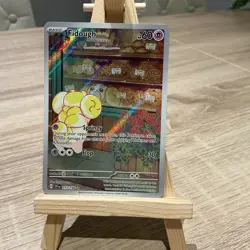 Pokemon TCG Fidough Scarlet Violet Holo Card 213/198 Secret Rare - Image 2