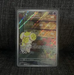 Pokemon TCG Fidough 213/198 SV01 Scarlet & Violet Illustration Rare Holo English - Image 1