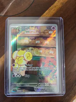 Pokemon TCG Fidough 213/198 Scarlet & Violet Illustration Rare - Image 1