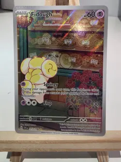 Pokemon TCG Fidough 213/198 - Scarlet & Violet Base Illustration Rare Card - Image 1