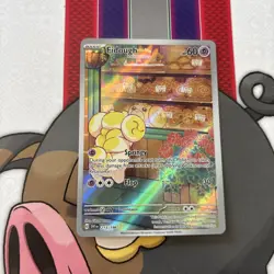 Pokemon TCG Fidough 213/198 Scarlet Violet Base Set IR NM - Image 1