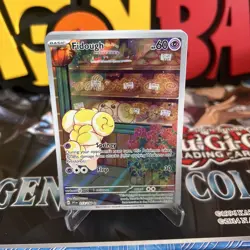 Pokemon TCG Fidough Scarlet & Violet Base Set 213/198 Holo Illustration Rare NM - Image 1