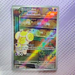 Pokemon TCG Fidough Illustration Rare Card Scarlet & Violet 213/198 Near Mint - Image 1