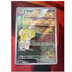 Pokemon TCG Fidough 213/198 SV01 Scarlet & Violet Illustration Rare - Image 1