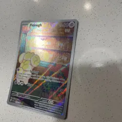 Pokemon TCG Fidough Scarlet & Violet Base Set 213/198 Holo Illustration Rare - Image 4