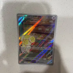 Pokemon TCG Fidough Scarlet & Violet Base Set 213/198 Holo Illustration Rare - Image 5