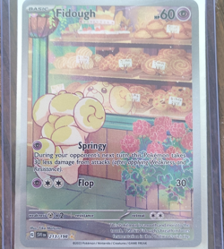 Fidough Illustration Rare Holo 213/198 SV01 Scarlet & Violet 60 HP Basic Pokemon - Image 1