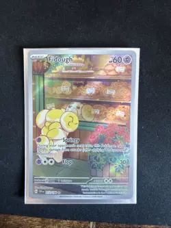 Pokemon TCG Fidough 213/198 Scarlet Violet Base Set IR Mint Condition - Image 1