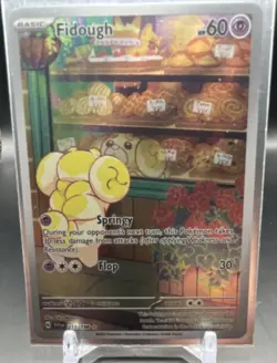 Pokemon Fidough SV01 Scarlet & Violet Illustration Rare Holo 213/198 English - Image 1