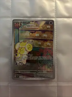 Pokemon TCG Fidough 213/198 Scarlet Violet Base Set IR Mint Condition - Image 1