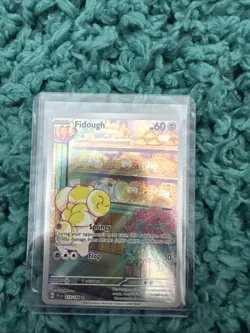 Pokemon TCG Fidough 213/198 Scarlet Violet Base Set IR Mint Condition - Image 1