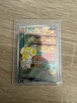 Pokemon TCG Fidough 213/198 Scarlet Violet Base Set IR Mint Condition - Image 1
