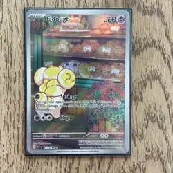 Pokemon TCG Fidough 213/198 Scarlet Violet Base Set IR Mint Condition - Image 1