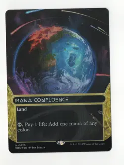 MTG Mana Confluence (0025) (Borderless) NM Foil Stellar Sights Unplayed - Image 1
