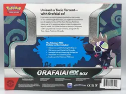 Grafaiai Ex Box POKEMON TCG (43 CARDS) 4 BOOSTER PACKS, 3 PROMOS - SEALED NEW - Image 2