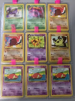 Pokemon TCG Team Rocket Set 36 Card Non Holo Lot WOTC VTG 2000 - Image 3