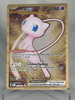 Mew ex - (151 Metal Card) 205/165 Sv: Scarlet & Violet 151 Regular - Image 1