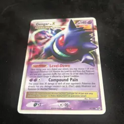 Pokemon Gengar TCG LV.X Platinum Arceus Holo Ultra Rare Card 97/99 2009 - Image 2