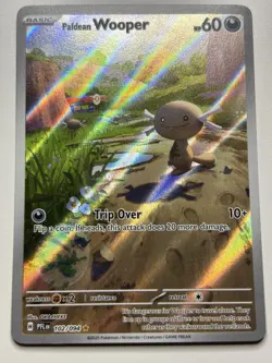 Paldean Wooper Illustration Rare MINT Pokemon Card Phantasmal Flames 102/094 - Image 1