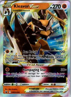 SWSH: Sword & Shield Promo Cards #SWSH249 Kleavor VSTAR - Image 1