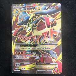 Pokemon 2017 XY Furious Fists Alternate M Lucario EX #55a/111 Full Art - Image 1