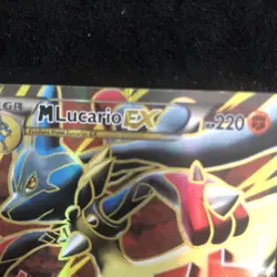 Pokemon 2017 XY Furious Fists Alternate M Lucario EX #55a/111 Full Art - Image 2