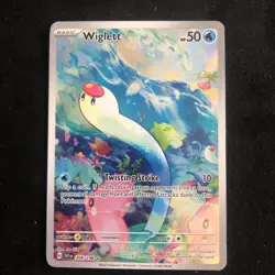 Wiglett 206/198 Illustration Rare SV01: Scarlet & Violet Base Set Pokemon TCG NM - Image 1