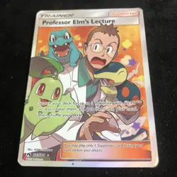 Pokemon Lost Thunder - Professor Elm's Lecture Full Art 213/214 - MP - Image 2