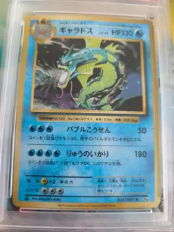Pokemon Karte Card Gyarados Garados Expansion Set Evolutions Holo japanese PSA 5 - Image 3