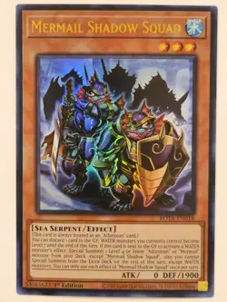 Mermail Shadow Squad ROTA-EN018 (Ultra Rare) 1st Edition (NM) Yugioh! TCG - Image 1
