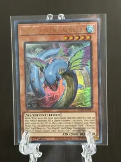 Yu-Gi-Oh! Ocean Dragon Lord Kairyu-Shin LED9-EN017 Ultra Rare 1st Edition - Image 1