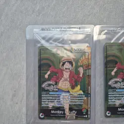 One Piece Musee Grevin Luffy Promo OP13-001 x2 ship today - Image 2