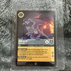 Disney Lorcana - Goliath - Clan Leader - 173/204 - Whispers - Non Foil - Image 1