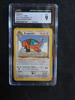 Dragonite (1999) #5 Black Star Promo CGC MINT 9 - Image 5