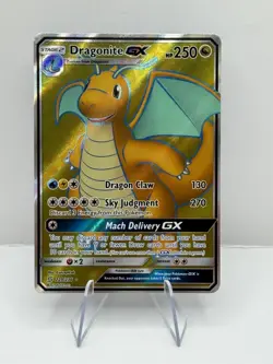 Dragonite GX (Full Art) 229/236 SM - Unified Minds Ultra Rare NM - Image 1