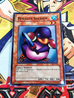 Penguin Soldier sdj-022 Unltd Ed (MP) Super Rare Yu-Gi-Oh! - Image 1