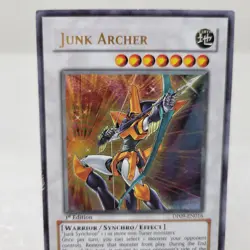 Yugioh Junk Archer DP09-EN016 Ultra Rare 1st Edition - Image 3
