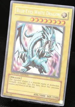 Yu-Gi-Oh! Blue-Eyes White Dragon FL1 Secret Rare Limited [EX] American | EN 2005 - Image 3