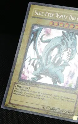 Yu-Gi-Oh! Blue-Eyes White Dragon FL1 Secret Rare Limited [EX] American | EN 2005 - Image 5