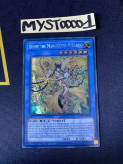 Carte Yu-gi-oh! Ohime The Manifested Mikanko MP24-EN135 Secret Rare Anglais - Image 1