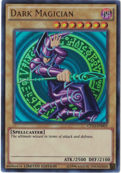 Yu-Gi-Oh! Dark Magician (LP) Limited Edition Ultra Rare CT13-EN003 - Image 1